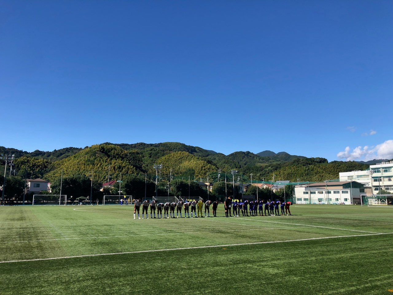 聖隷クリストファー高校サッカー部トレーナー活動 Vs焼津中央高校 アーチフィジカルケアグループ